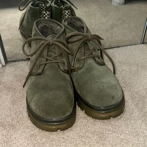 Women’s  Olive Suede Shoes